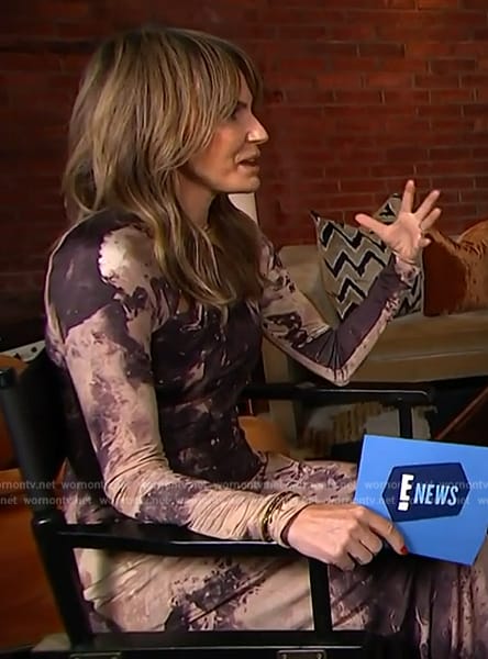 Keltie's tie dye maxi dress E! News