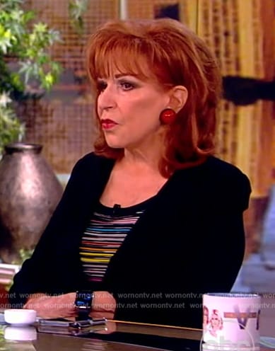 Joy's striped tank on The View
