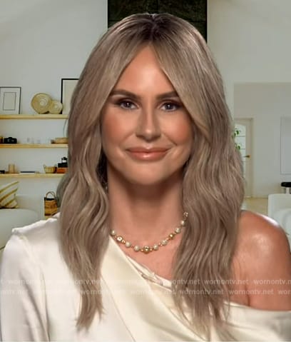 Keltie's one shoulder top on Tamron Hall Show