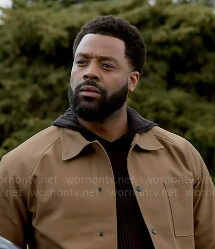 Kevin's camel jacket on Chicago PD