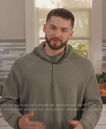 Asher's gray hoodie on All American
