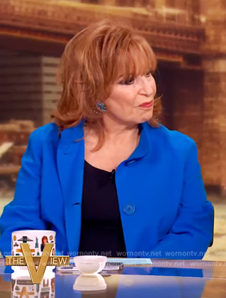 Joy's blue jacket on The View