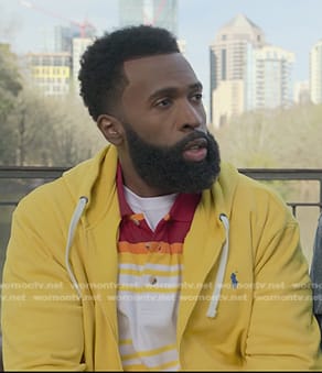 JT's yellow zip front hoodie on Reasonable Doubt