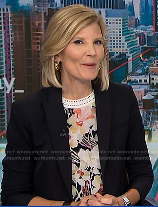 Kate's floral print top on NBC News Daily