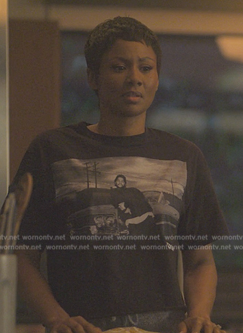 Jax's boyz in the the hood graphic tee on Reasonable Doubt