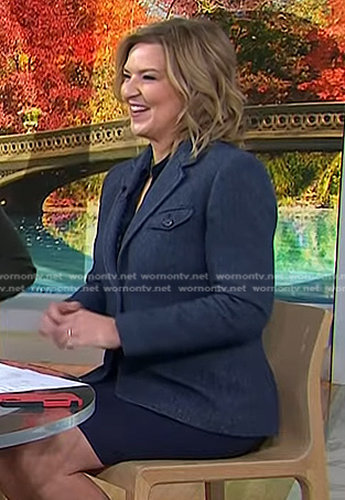 Christine's blue blazer on Today