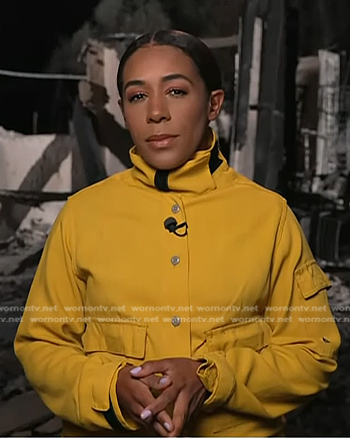Dana Griffin's yellow jacket on Today