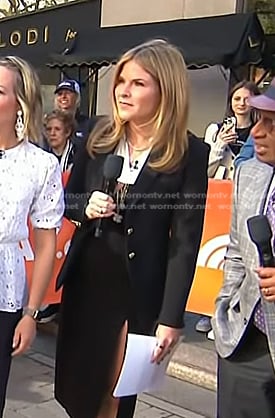 Jenna's black blazer on Today