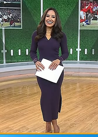 Kaylee's ribbed polo dress on Today