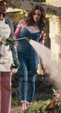 Birdie's orchid print top on Grosse Pointe Garden Society