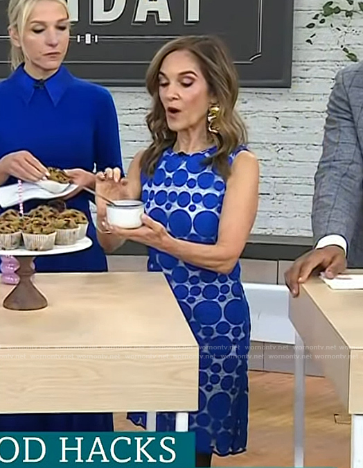 Joy Bauer's circle sheer mini dress by Today