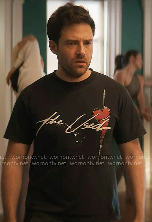Brett's The Used t-shirt on Grosse Pointe Garden Society