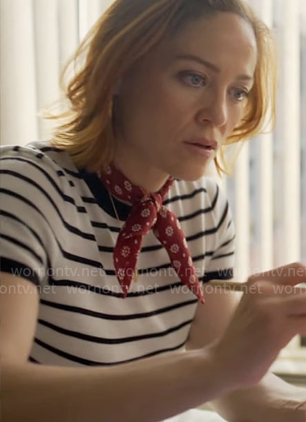 Angie's striped top on Will Trent