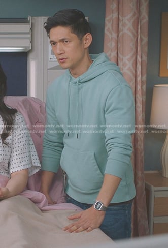 Blue's hoodie on Greys Anatomy