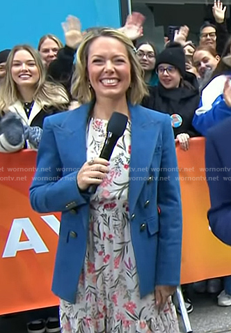 Dylan's denim blazer on Today