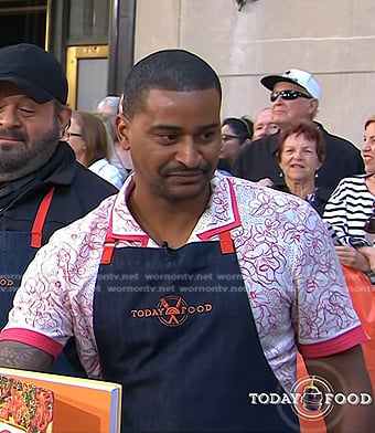 Joseph Johnson's floral shirt on Today