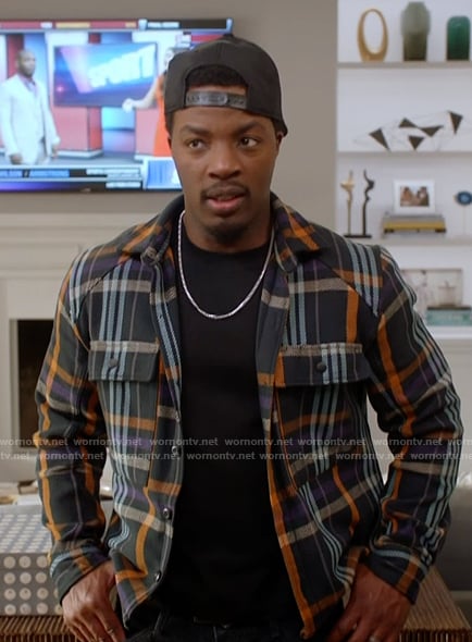 Spencer's plaid shirt jacket on All American