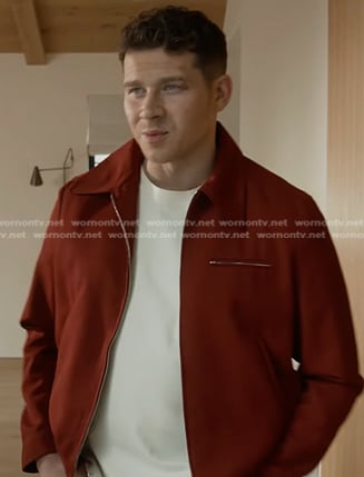 Buck's red zip jacket on 9-1-1