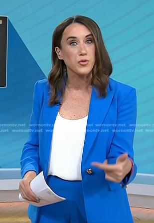 Maggie's blue blazer on Today