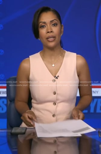 Shirleen's pink vest on Good Morning America