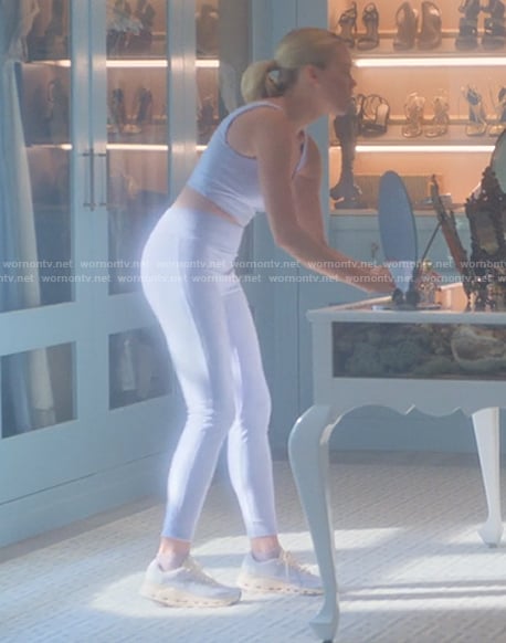 Simone's lavender sneakers on Sirens