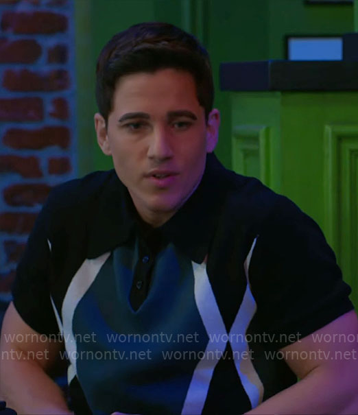 Smitty's X polo shirt on Beyond the Gates