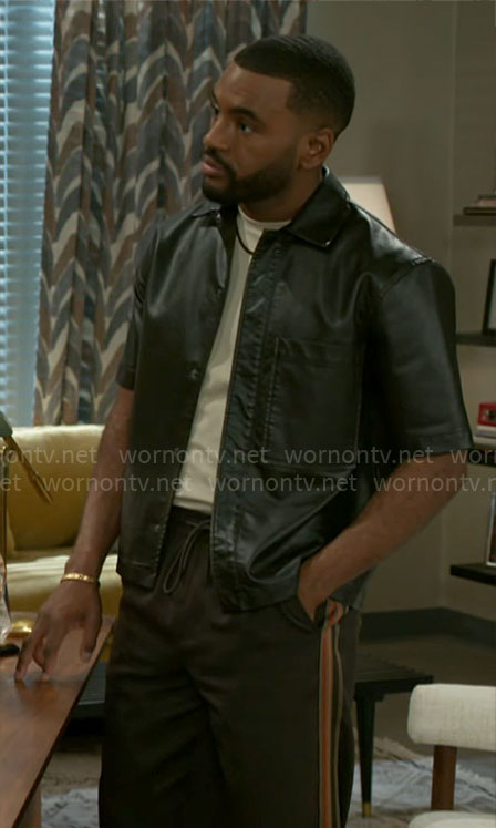 Andre's leather shirt on Beyond the Gates