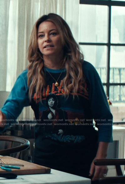 Nicky's Billy Joel graphic tee on The Better Sister