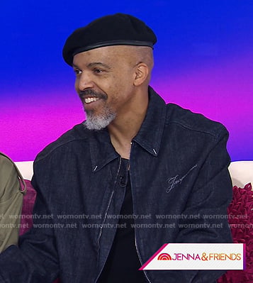 Van Hunt's denim bomber jacket on Today