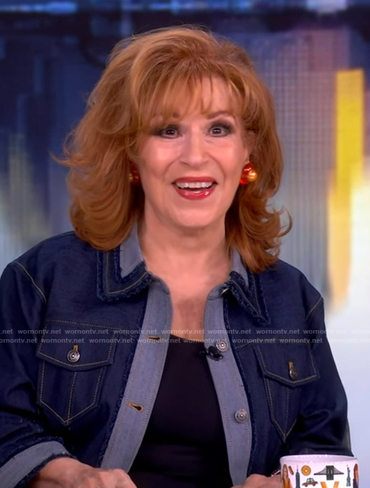 Joy's denim jacket on The View