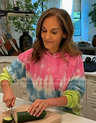Joy's tie dye hoodie on Today