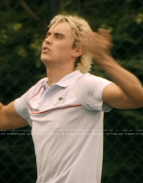 Johnny's white tennis shirt on We Were Liars