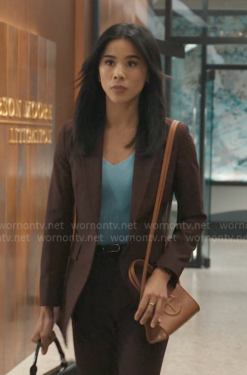 Sarah's brown suit on Matlock
