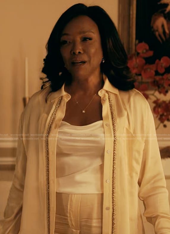 Alicia's yellow top on The Chi
