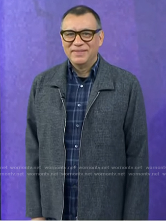 Fred Armisen's grey jacket on Today