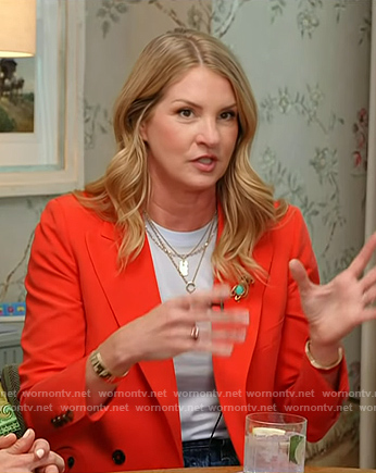 Kate LaGere's red blazer on Today