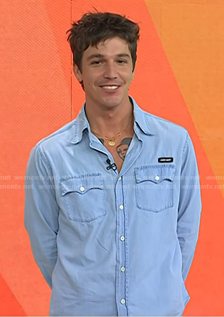 Role Model's chambray shirt on Today