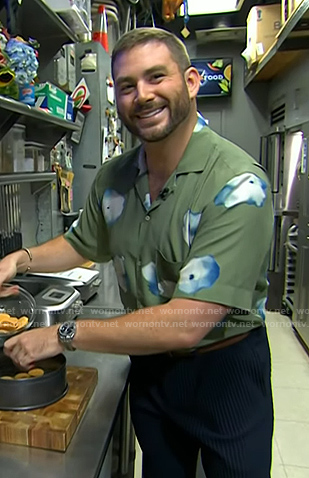 Vaughn Vreeland's green floral shirt on Today