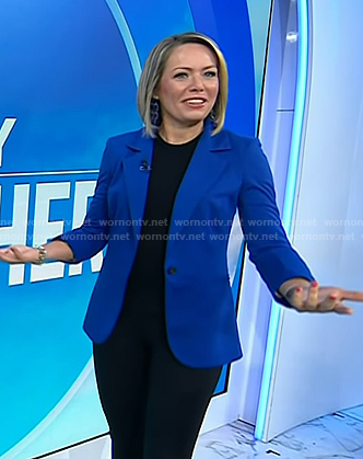 Dylan's blue blazer on Today