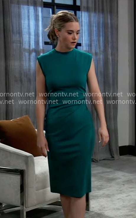 Jacinda's green dress on General Hospital