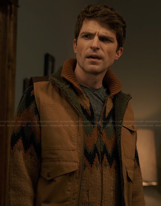 Will's fair isle sweater on My Life with the Walter Boys