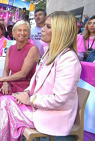 Jill's pink blazer on Today