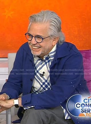 Luis A. Miranda Jr.'s plaid shirt on Today