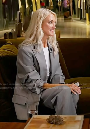 Zanna Roberts Rassi's grey blazer on Today