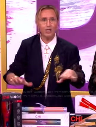 Adir Abergel's embellished blazer on The View