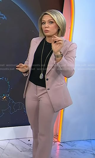 Dylan's pink suit on Today