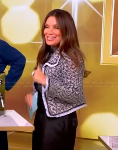Gretta's tweed jacket on The View