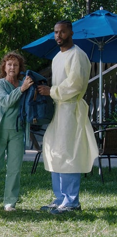 Wes's blue sneakers on Greys Anatomy