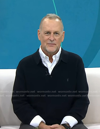 Dave Coulier's black polo sweater on Today