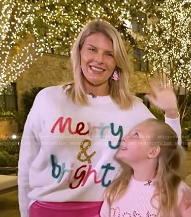Kyle Murphy's Merry & Bright sweater on Good Morning America